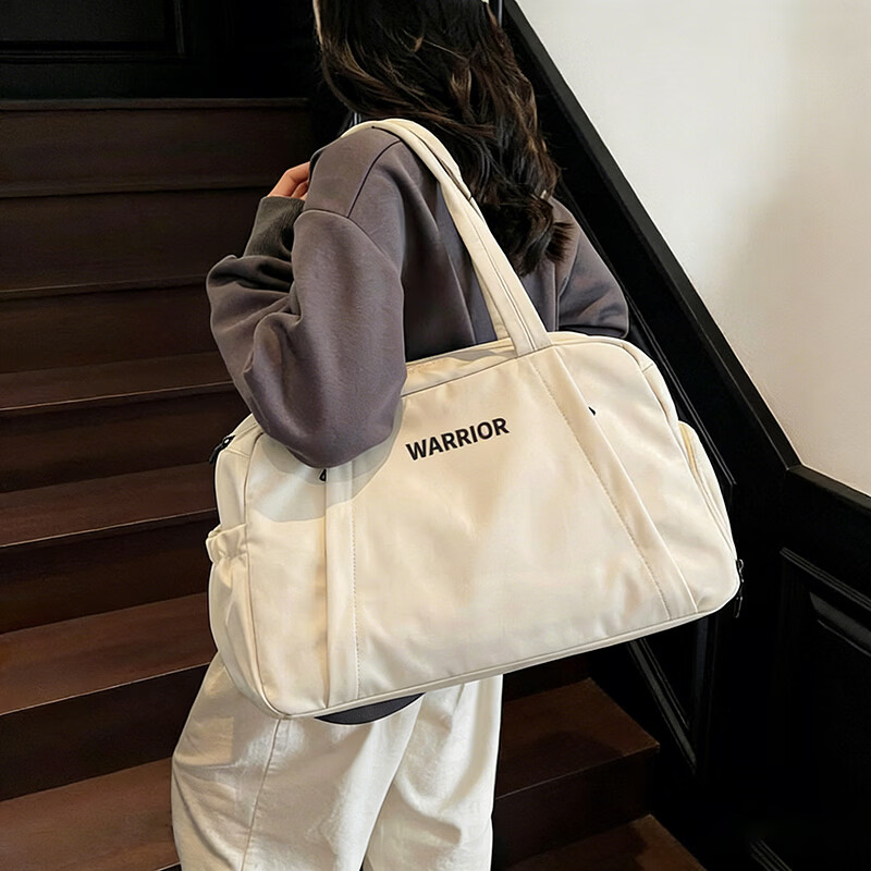 Pull back travel bag, women's portable luggage bag, men's and women's sports fitness bag, short-distance business trip luggage bag, large capacity travel bag