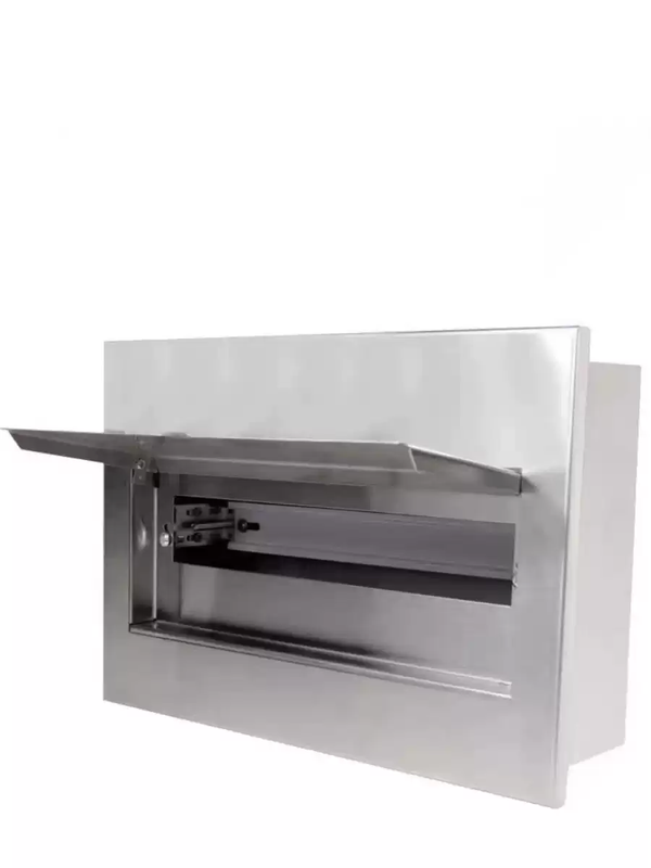 Berklin industrial style exposed socket switch stainless steel lighting control electrical box distribution box charging box 10 circuits 276*100*250