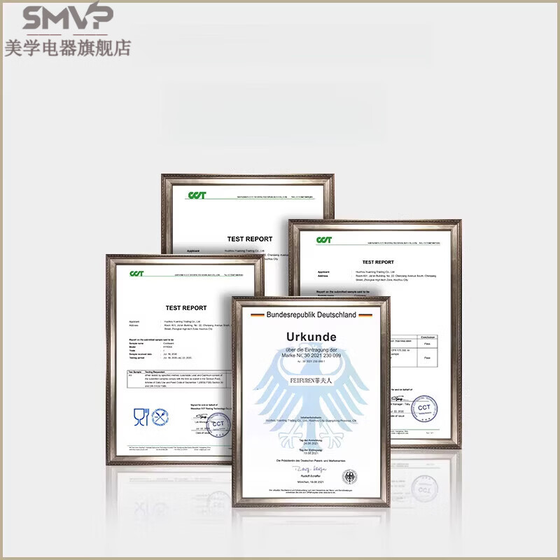 SMVP Germany imported quality pot set full set of home relocation kitchen utensils uncoated frying steamer knife dish frying pan + milk pot