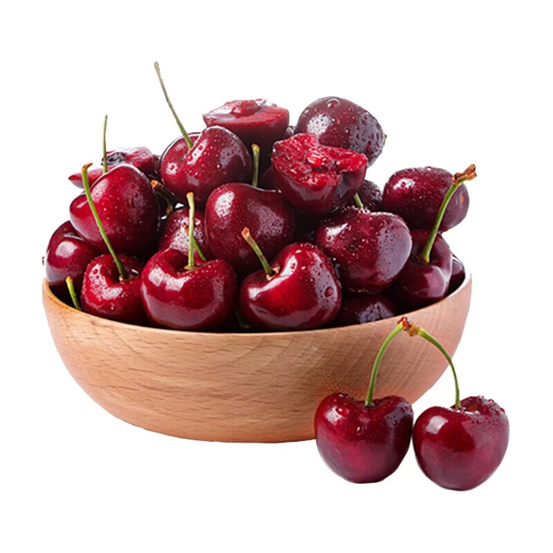 Jingdida Chilean cherries 4J grade fruit king 1.8 catties single fruit 32-34mm fresh fruit gift box direct from source with free shipping