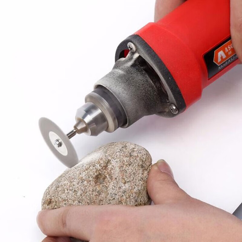 Bingyu electroplated emery small grinding disc saw blade electric grinding disc cutting disc 22mm diamond disc 10 pieces + 2 rods