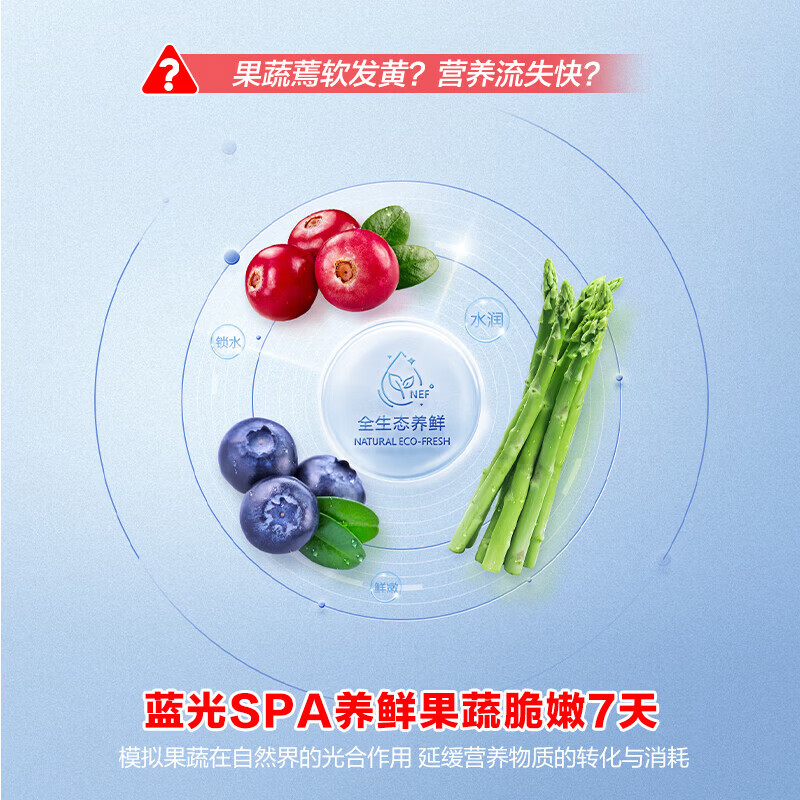 Rongsheng 501proIDP odor-free French multi-door refrigerator dual-system dual-cycle refrigerator ultra-thin flat-mounted active sterilization first-level energy efficiency air-cooled frost-free national subsidy 20% 501L dual system sterilization and odor-BCD-501WD3MPZ