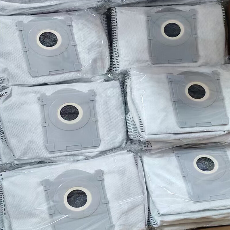 Suitable for Ecovacs T50 PRO sweeping robot accessories, mop, rag, cleaning liquid, filter element, roller brush, cover, side brush, dust bag holder, filter, dust box, consumables set, dust bag * 10 pieces