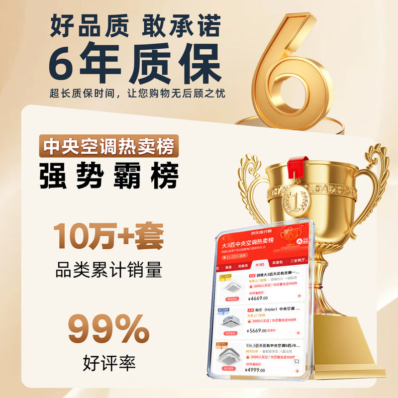 Skyworth 5 HP cabinet air conditioner, one-level frequency conversion for heating and cooling, central air conditioner, vertical cabinet commercial, 4 meters copper tube included KFR-120LW/V3BB1A-N1LA