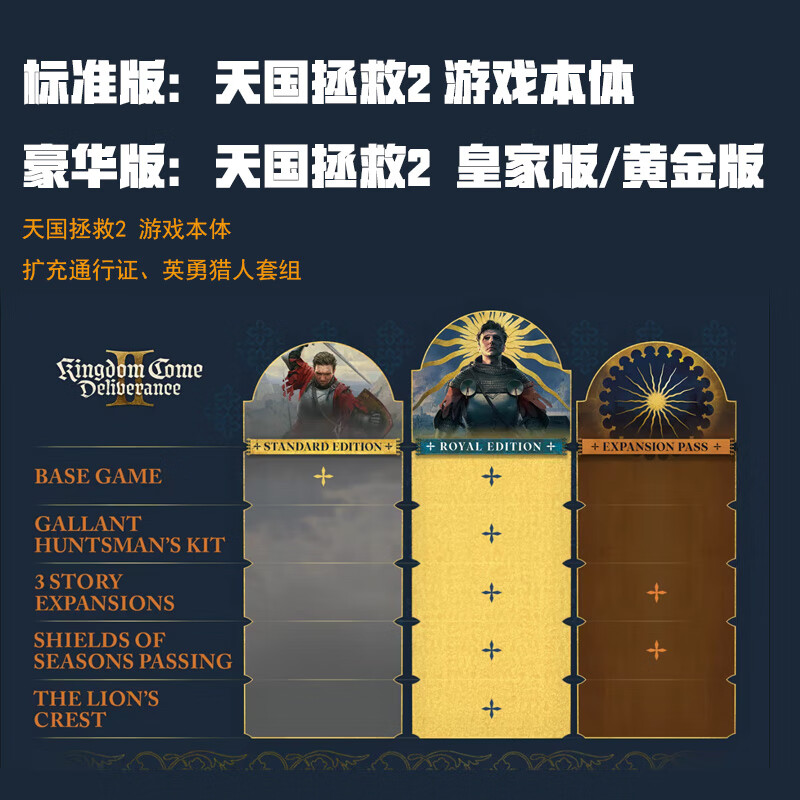 S Genuine Steam PC Game National Region Activation Code Friend Gift Kingdom Come 2 (Deluxe Edition) National Region Activation Code CDK