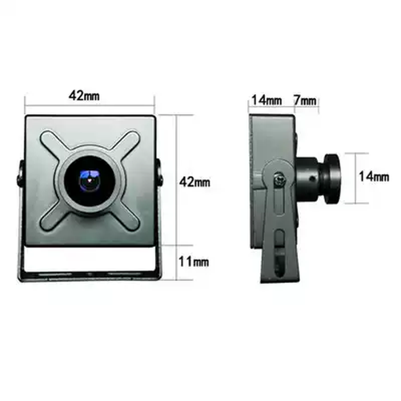 1080P HD wide dynamic camera module face recognition backlight license plate recognition video access control USB module module + 130 degree distortion-free lens + small square