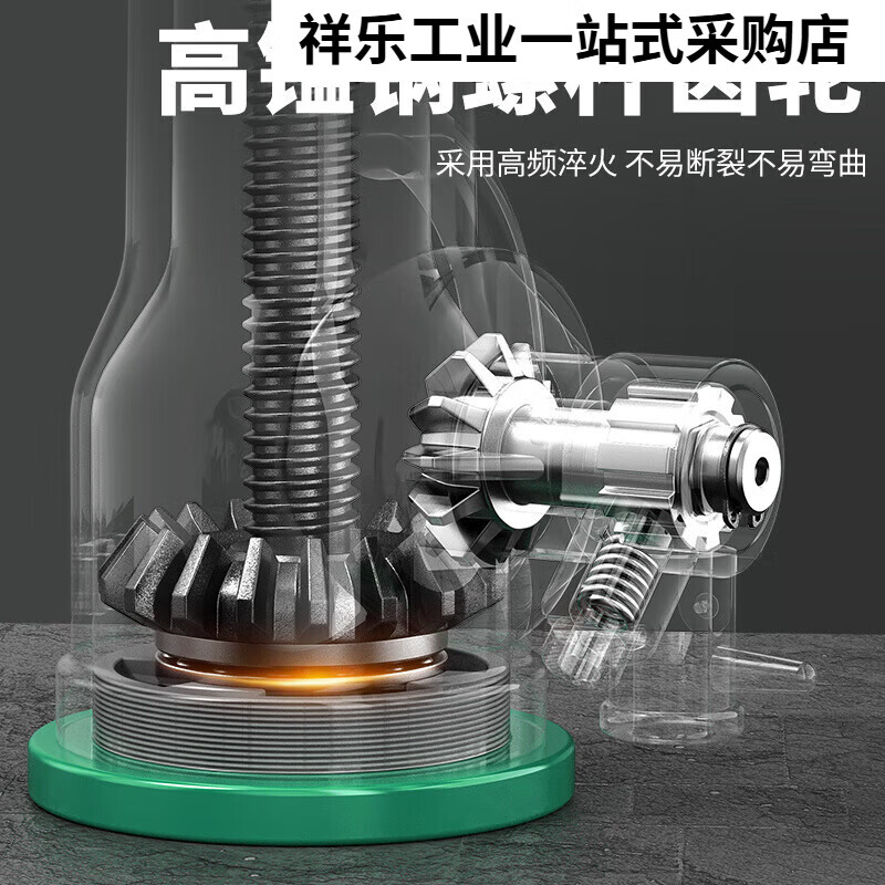 HUGO screw jack gear hand mechanical jack 3 tons 5T 10 tons 20 tons 32T 50 tons 100t export quality 200T