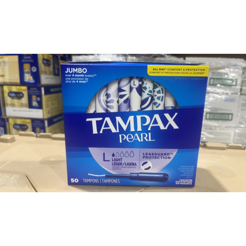 TAmpax unscented insertable tampons 96 pieces Regular/Super large flow 50 pieces small flow L others