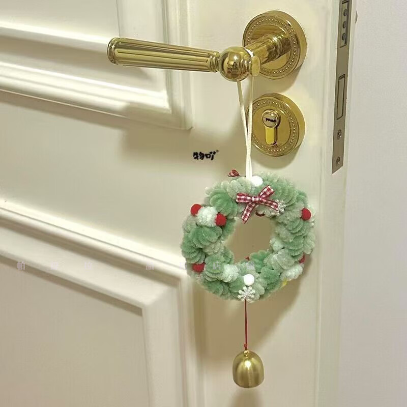 Patila Twist Stick Christmas Tree Pendant Handmade DIY Snowflake Apple Christmas Tree Material Pack for Best Friend, Girlfriend and Classmate Retro Green Christmas Tree Material Pack 1 copy