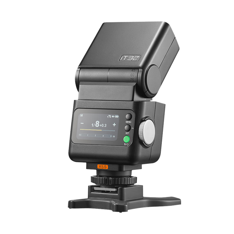 Godox IT32 touch screen flash high-speed synchronization TTL small hot shoe interface on-camera flash outdoor portrait photography light IT32+ magnetic flasher X5 Sony version