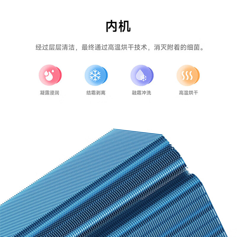Xiaomi (MI) air conditioner Mijia 2 hp hanging machine, new level of energy efficiency, variable frequency heating and cooling, self-cleaning, intelligent interconnected wall-mounted bedroom hanging machine KFR-50GW/N2A1 2 hp, new level of energy efficiency, huge power saving hanging machine