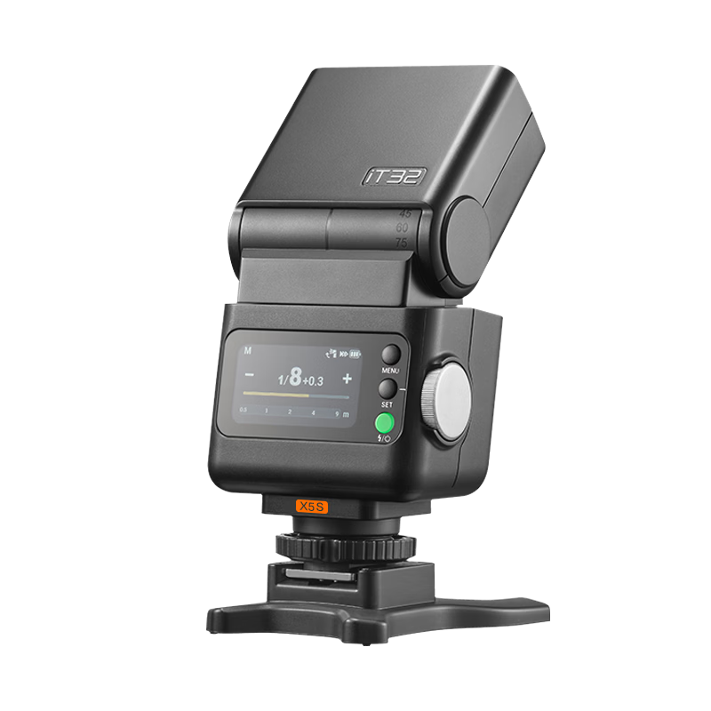 Godox IT32 touch screen flash high-speed synchronization TTL small hot shoe interface on-camera flash outdoor portrait photography light IT32+ magnetic flasher X5 Sony version