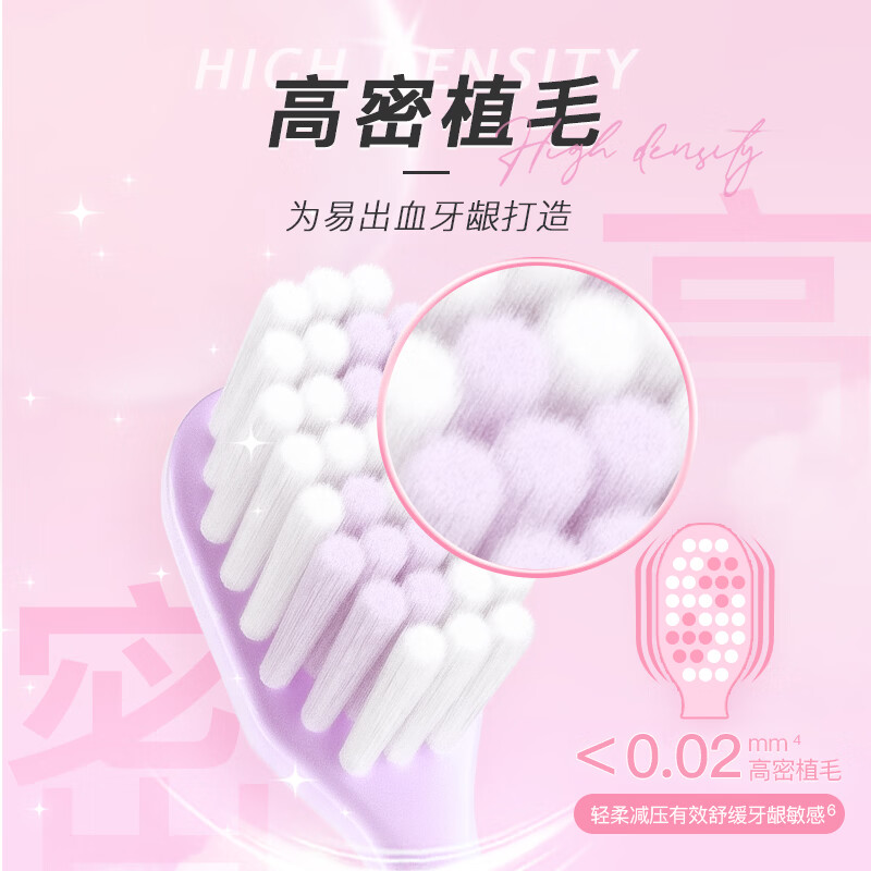 Shuke wide head Yingqiao toothbrush 2 pack V-shaped wide and thin brush head super soft hair gum protection small brush head adult toothbrush new and old random