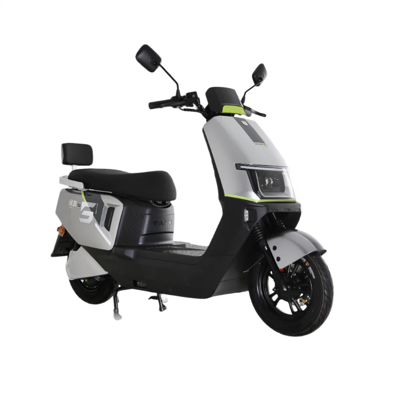 Luyuan electric motorcycle Recommended for the life you long for Tornado with a range of 73km - 6 lead-acid batteries - 1200W motor hydraulic shock absorption 29L large capacity seat bucket ash