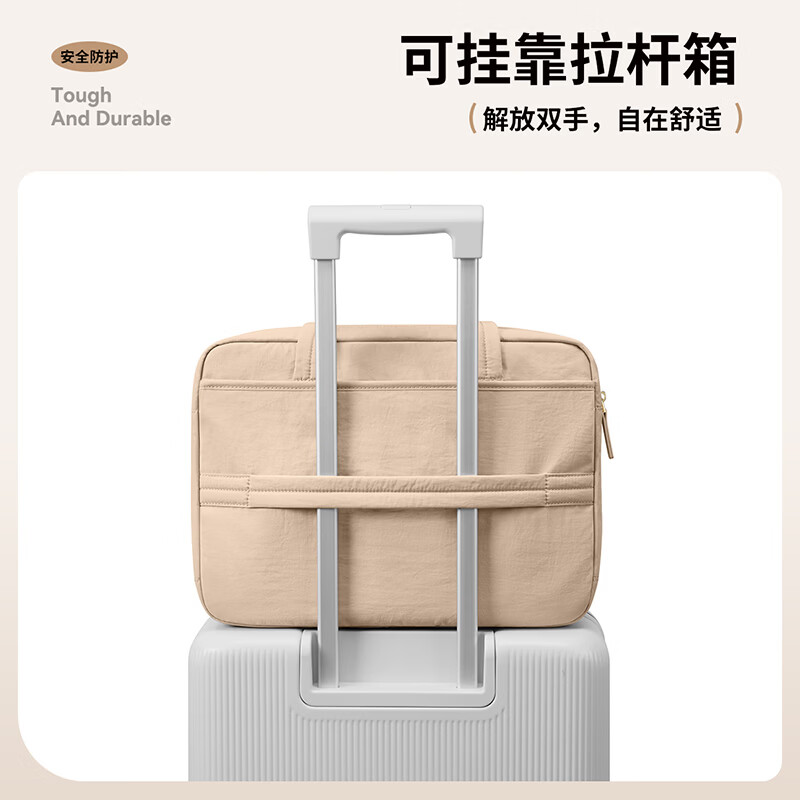 POLO women's laptop bag 14-inch laptop bag liner bag business briefcase shoulder tote bag for women