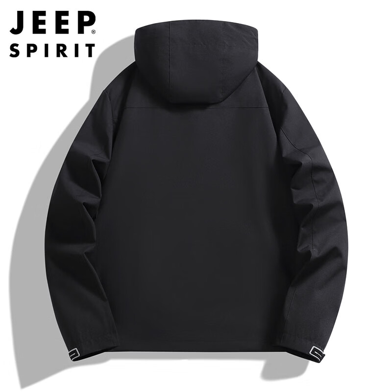 JEEP SPIRIT Jeep Jacket Jacket Men's and Women's Autumn and Winter Three-in-One Couple's Jacket Men's Moonlight Blue L