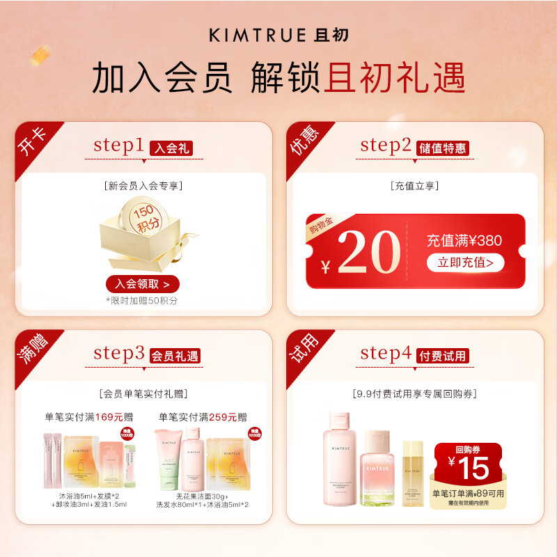 KIMTRUE Cleansing Oil Small Cucumber Facial Gentle Deep Cleansing Light Heavy Makeup Remover Water 150ml
