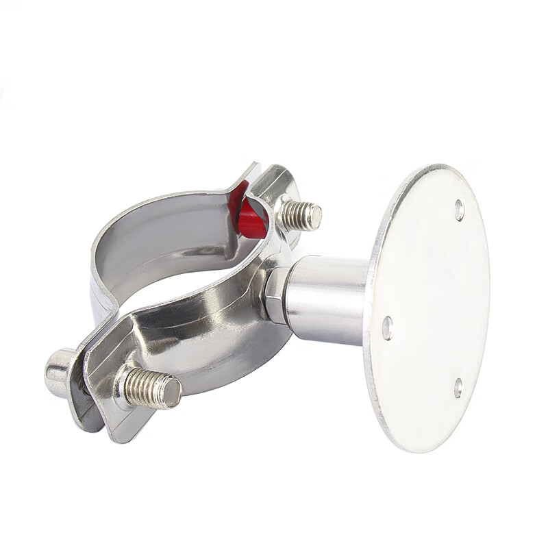 Jinchao 304 stainless steel pipe clamp pipe fixed bracket adjustable bracket water pipe clamp gas and natural gas clip buckle (19-22) 30-50mm adjustment