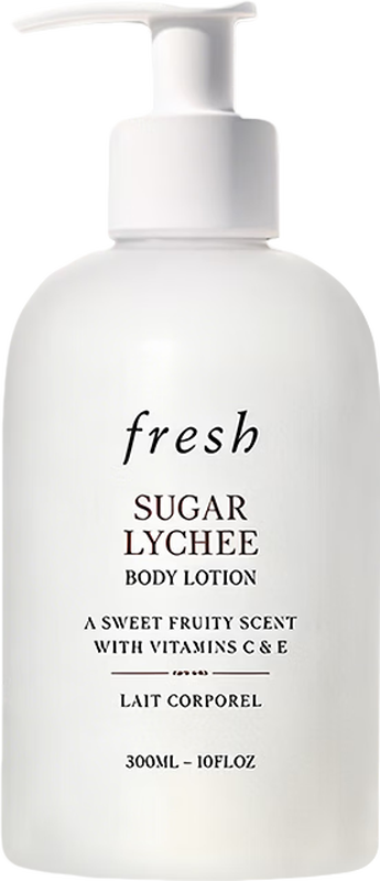 Fresh Grapefruit Shower Gel Lychee Moisturizing Shea Butter Fragrance Moisturizing Gift for Girlfriend and Wife Valentine's Day Fresh Lychee Body Lotion 300ml