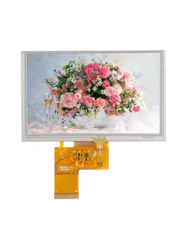Weiyiyou 5-inch TFT LCD display HD 800*480 driver-free 40P universal RGBIPS full-view color screen GT911 demonstration board only has demonstration function