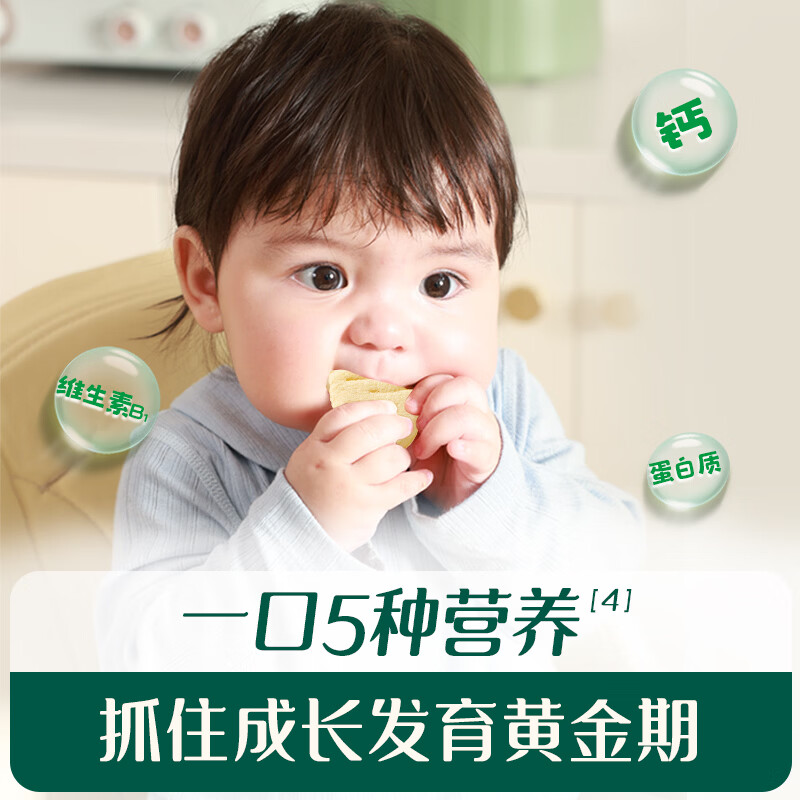 Engnice Gluten-free Millet Soft Rice Cake Original Baby Snacks for Infants and Toddlers Egg-Free Gluten-Free Baby Snacks 32g
