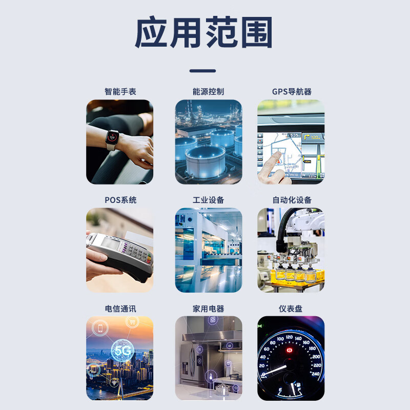 Renrun OLED monochrome LCD development board small screen 64x128 display module SSD1315 0.96-inch narrow edge 9-pin solder pin module with font yellow and blue 2 packs