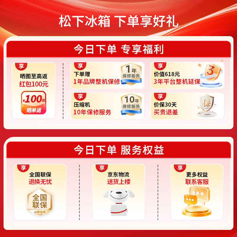 Panasonic PLUS 573L French-style multi-door refrigerator ultra-thin zero-embedded dual-system circulation air-cooled frost-free first-level energy efficiency NR-EW57TGB-W national subsidy