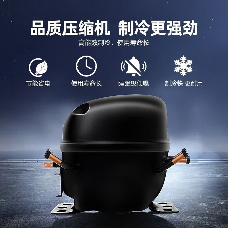 Beloved wife small freezer household small frozen fresh-keeping mini refrigerated commercial horizontal freezer single-use breast milk storage cabinet energy saving single temperature 73 liters first-class energy efficiency nationwide joint warranty 73L