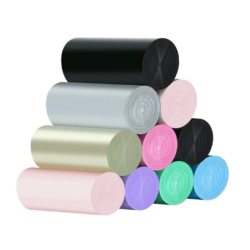 Yusenyi Desktop Mini Garbage Bag Disposable Thickened Household Small Car Cat Litter Cat Feces Trash Can Cleaning Plastic Bag Blue 60 PCS