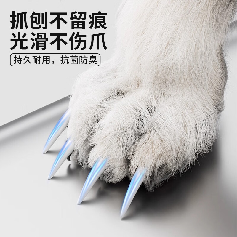 Crazy owner cat stainless steel cat litter box open anti-splash giant cat toilet with elevated non-stick bottom large size 60CM