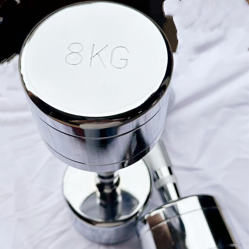 Steel dumbbells for men, home gym dumbbells, women's dumbbells, children's electroplated small dumbbells, fitness equipment, iron 2KG*2