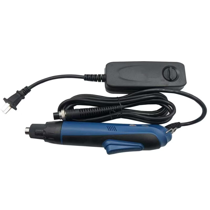 He Jiangong electric wire screw sleeve electric installation tool fully automatic exit wire sleeve electric braces bit equipment electronic counting blue model automatic reversal + 1 bit