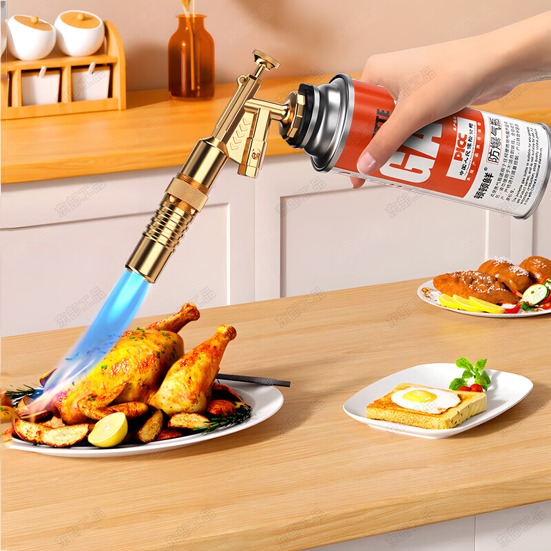 Eastern work product flamethrower head flamethrower flamethrower gas tank spray gun lighter household ignition gun to burn pig hair artifact