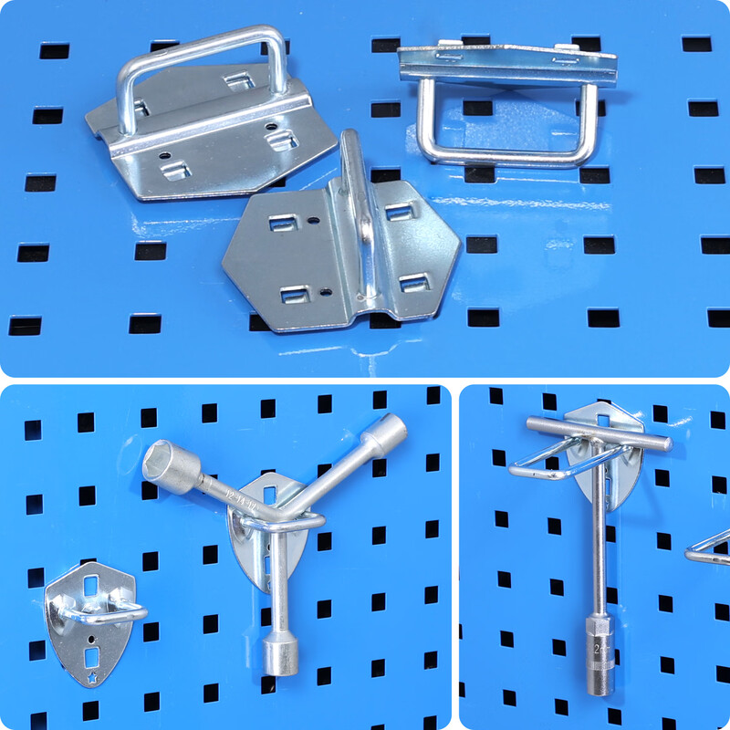 Chitu U-shaped metal hook hardware tool hanging plate hook square hole hole plate display rack vise hook U-shaped 23*35mm