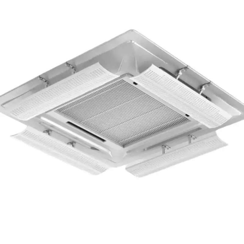 Yusenyi air conditioner wind shield, wind guide ceiling embedded type air conditioner air outlet baffle, ceiling machine universal wind shield, breathable style, 4 pieces, length 50CM, no filter cotton