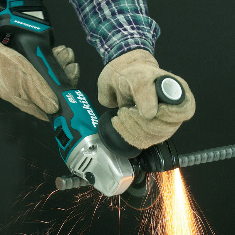 Makita Makita 115mm/18V rechargeable angle grinder lithium multi-function grinding and polishing machine DGA454 DGA454Z without battery charger