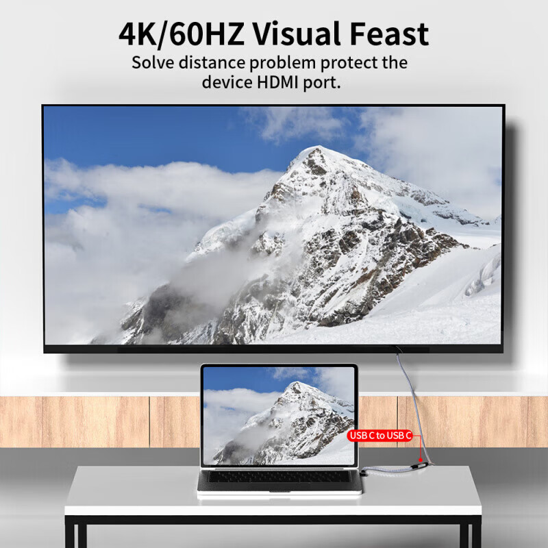 UGREEN typec extension cable male to female audio and video data cable 4K screen projection cable CTOC female adapter cable fast charging data cable straight type c extension cable 2 meters/6.6FT