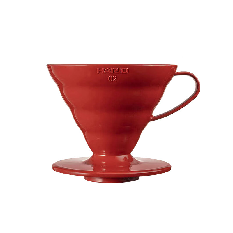 HARIOV60 filter bowl 01 red resin material VDR-01-R