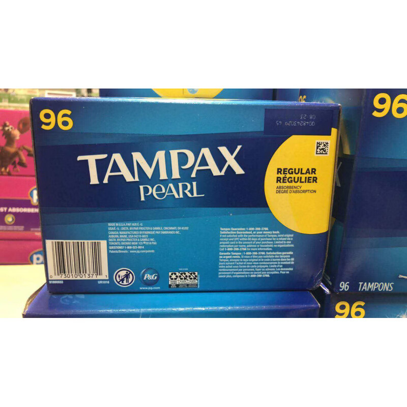 TAmpax unscented insertable tampons 96 pieces Regular/Super large flow 50 pieces small flow L others