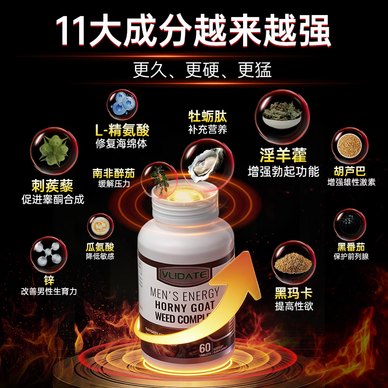 Vlidate New Zealand kidney-tonifying Maca oyster tablets men's impotence and premature ejaculation health care delayed non-ejaculation long-lasting enlargement and thickening