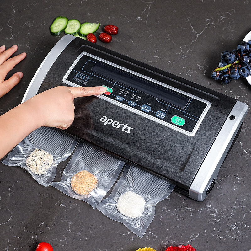 Aperts vacuum sealing compressor household food-grade packaging fully automatic plastic sealing commercial fresh-keeping VS5500 second generation (with manual air extraction function)
