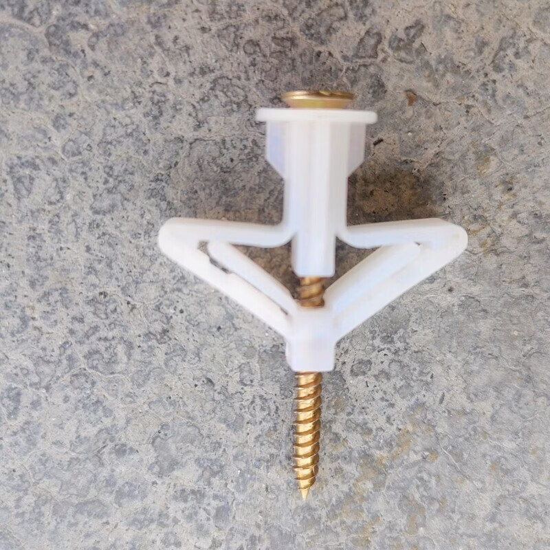 Miaopule gypsum board plastic aircraft expansion gypsum board special expansion screws expansion plug curtain hollow wall expansion tube aircraft expansion bolts 50 pieces per single tube