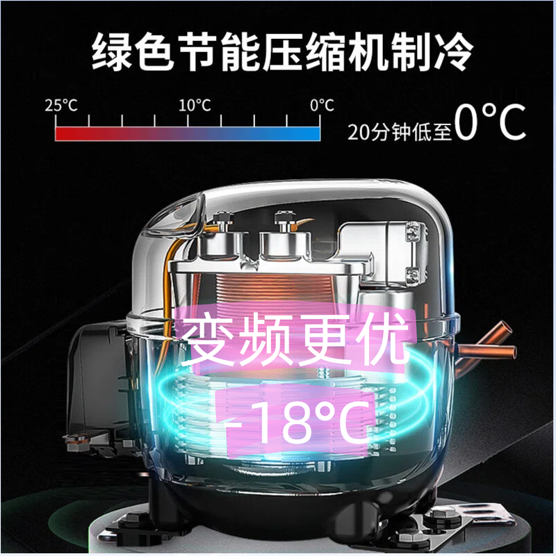 PMG Car Refrigerator Car Home Dual-Purpose Refrigeration and Freezing Fresh Milk Storage Breast Milk Ice Cream Compressor Small Refrigerator Cloud White (-18~20 C) Car Home Dual-Purpose Refrigeration and Freezing Breast Milk Storage Refrigerator 10L