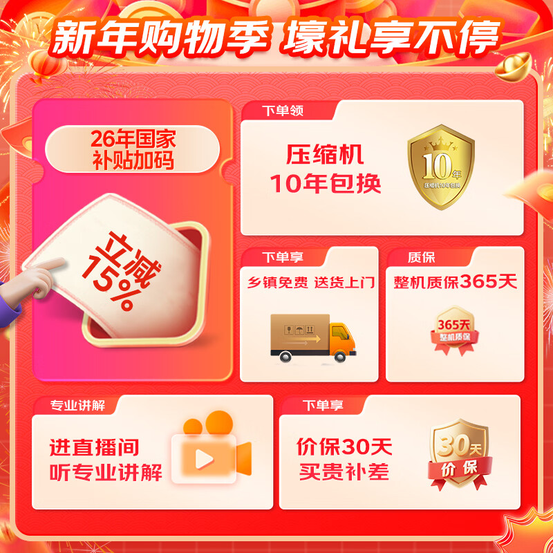 Midea 325L French four-door refrigerator small apartment ultra-thin air-cooled frost-free first-class energy efficiency frequency conversion energy-saving odor-free trade-in BCD-325WFPM (E) national subsidy