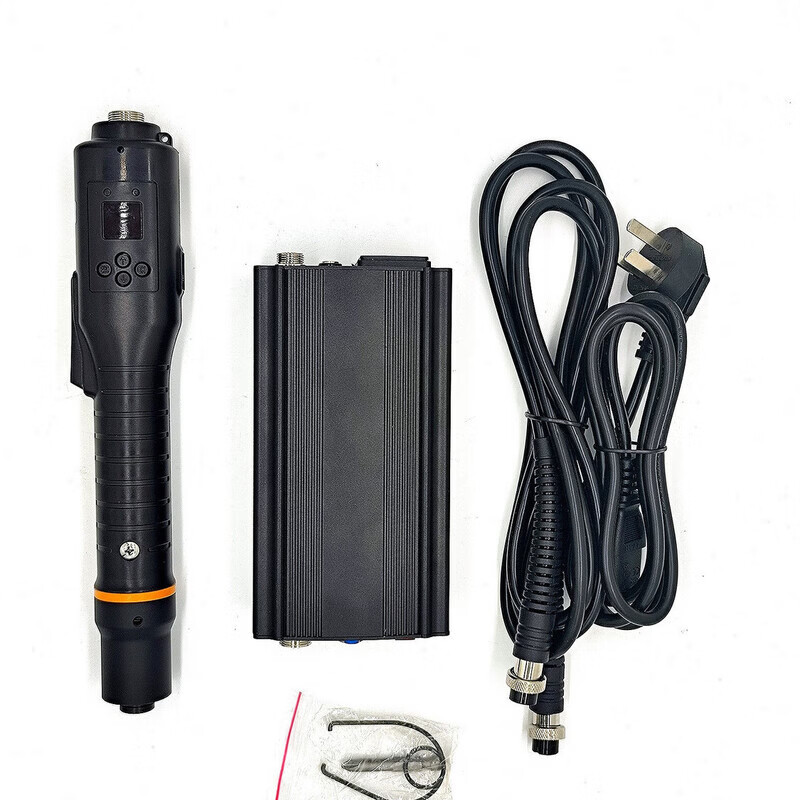 He Jiangong electric wire screw sleeve electric installation tool fully automatic exit wire sleeve electric braces bit equipment electronic counting blue model automatic reversal + 1 bit