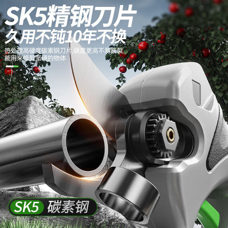 OLED Germany OLED 21V brushless rechargeable electric hammer industrial grade lithium impact drill electric pick electric drill three-purpose multi-function 21V brushless rubber-coated model 5 cells one battery one charge 2.0Ah