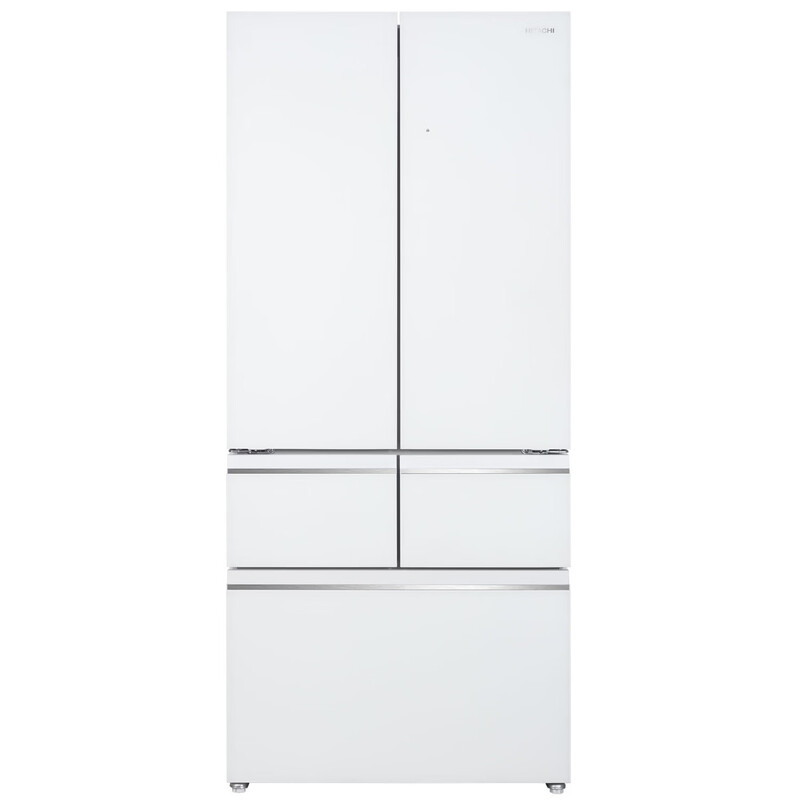 Hitachi (HITACHI) HR5N8521ESAMCN crystal mirror 509L large capacity multi-door refrigerator 599 ultra-thin dual cycle antibacterial and no odor automatic ice making deep cold preservation variable temperature cloud glaze white HR5N8521ESAMGWCN cloud glaze white