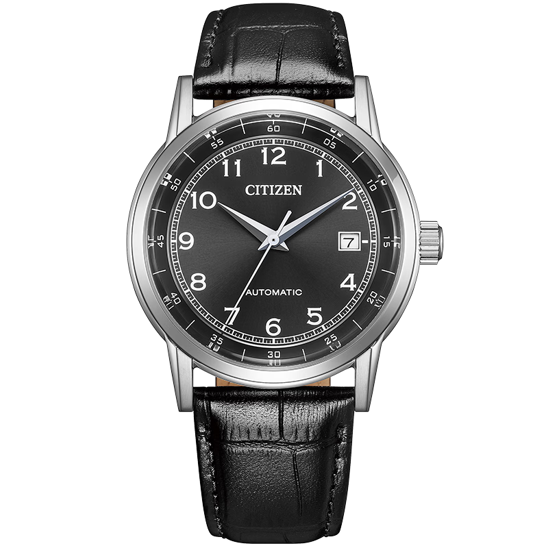 CITIZEN watch men's and women's watch Japanese and Korean watch automatic mechanical date display steel belt business Chinese Valentine's Day gift NJ0210-05E