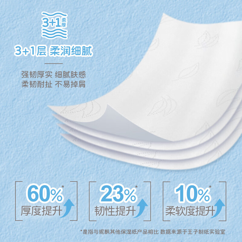 Nipia Noble Cream Paper 4 layers 70 pumps * 15 packs of soft moisturizing paper towels for sensitive muscles and nose sensitive napkins