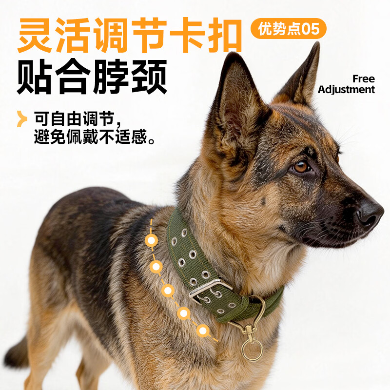 Huanpet.com dog leash, dog leash, dog leash collar, dog walking puppy chain, anti-biting iron chain, dog leash, medium-sized pet